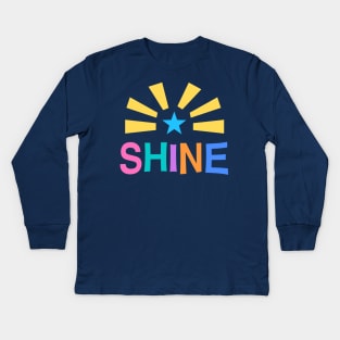 Let Your Light Shine Kids Long Sleeve T-Shirt